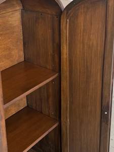 Luxury Solid Wood Durable <b>Wardrobe</b> Traditional <b>Antique</b> Design Bedroom Furniture with Hinged Doors - Product Image 6