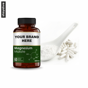 แมกนีเซียม malate แคปซูลบริสุทธิ์และเป็นธรรมชาติ | อาหารเสริมแมกนีเซียม | อาหารเสริมสมุนไพร | (60,90,120แคปซูล) - Product Image 3