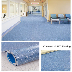 Alfombra de Plástico Impermeable Económica para Uso Comercial, Revestimiento de Piso, Lámina de PVC para Pisos, <span class=keywords><strong>Rollo</strong></span> de Vinilo para Hospitales y Oficinas - Product Image 6
