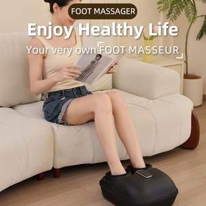 Alat Pijat Kaki dengan Kompresi Kantung Udara dan Terapi Panas untuk Relaksasi dan Penghilang Stres untuk Penggunaan di Rumah dan Kantor Tersedia OEM - Product Image 3