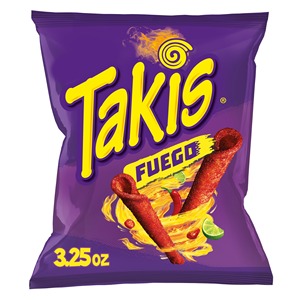 Chips Takis Crunchy Spicy de qualité supérieure, goût délicieux, collation idéale pour un usage quotidien et pour les partages en soirée - Product Image 3