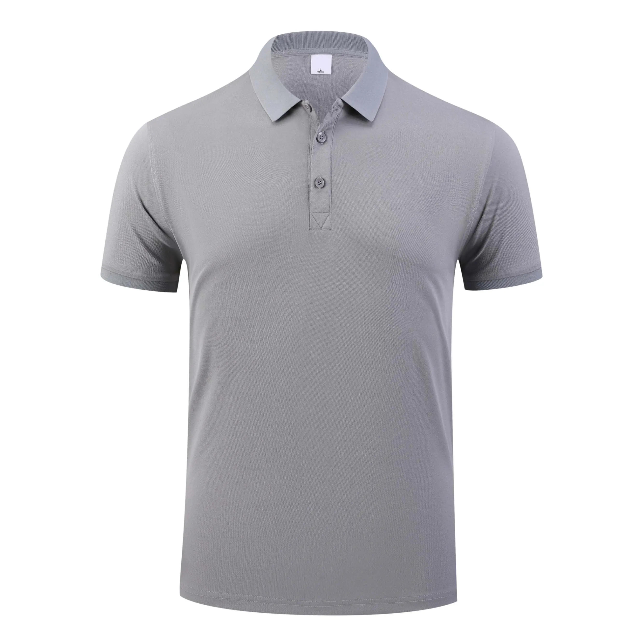 Trung bình giản dị thể thao chống mùi Tagless polo Áo sơ mi không nhăn chống nắng cotton thoáng khí sinh thái tùy chỉnh Áo polo