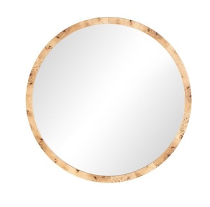 Grand miroir mural décoratif de haute qualité pour la décoration de la maison et l'hôtellerie, design rond en métal - Product Image 2