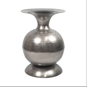 Florero de decoración de metal Florero de piso de metal dorado para decoración del hogar - Product Image 6