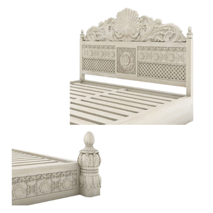 Meubles de chambre à coucher en gros Nuala Ensemble de chambre à coucher en bois massif sculpté à la main 5 pièces avec acajou de haute qualité en provenance d'Indonésie - Product Image 4