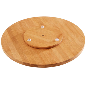 Personalizado de madera Lazy Susan Mejor pieza de diseño a buen precio Organizador de cocina Nuevo producto de madera Lazy Susan - Product Image 6