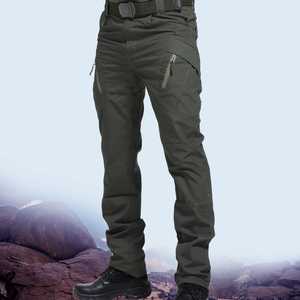 Pantalon de chasse tactique multi-poches d'extérieur, taille haute, imperméable, coupe-vent, respirant, tissu Oxford - Product Image 2