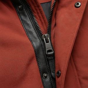 Customized Color Women's Puffer Jacket Breathable Fabric Cotton Filling Zipper Parka Coat Insulated Warm Winter Outerwear - Product Image 4