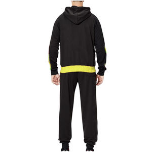 Accept Customized Logo Ofrece un diseño elegante Conjunto de chándal para hombre al por mayor Ajuste cómodo moderno Perfecto para entrenamientos Ideal - Product Image 3