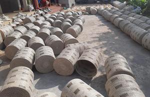 Cestas de Plástico de Fibra Marina Sostenible de Vietnam para Decoración del Hogar, Cestas de Lavandería Tejidas para Juguetes y Almacenamiento - Product Image 5