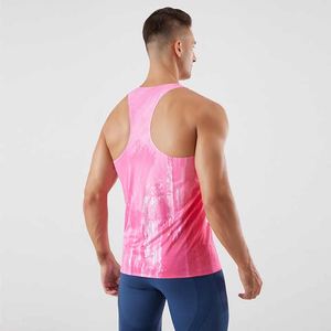 Gilet d'entraînement sans manches pour hommes personnalisé respirant léger gilet de basket-ball tricoté Style décontracté conception à séchage rapide - Product Image 4