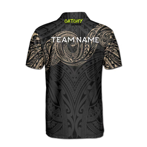 Polo d'été pour hommes, t-shirt imprimé à demi-manches avec sublimation, chemise à fléchettes grande taille, t-shirts à manches courtes - Product Image 6