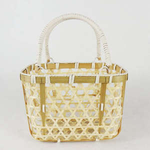 Boîtes de tissage rectangulaires en bambou pour emballage cadeau Boîte faite main écologique de taille personnalisable Vente en gros - Product Image 6