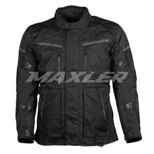 Chaqueta corta Textil transpirable para hombre, con protección impermeable CE aprobada por la chaqueta de moto, chaqueta de montar ligera - Product Image 1