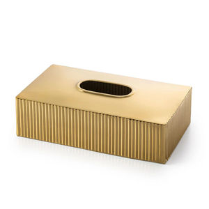 Latest Gold <b>Tissue</b> Box Hotel Supplies Superior Quality Solid Metal Brass Napkin Holder <b>Tissue</b> Storage Box Holder <b>for</b> Sale - Product Image 5