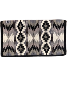 Couverture de selle en laine douce et de soutien pour chevaux conçue pour l'équitation sur sentier et le travail équestre quotidien au ranch - Product Image 3