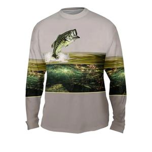 Pêche aventure t-shirt Logo personnalisé poisson chasse chemise moderne mode blanc à manches longues pour hommes femmes vêtements de pêche vêtements de sport - Product Image 6