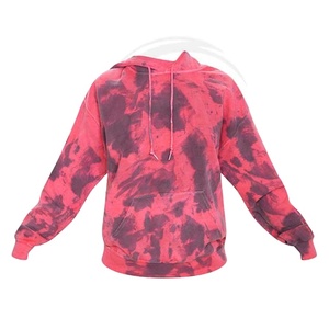 Sudadera con capucha con bolsillos desgastados y lavado con ácido de doble capa Vintage de alta calidad personalizada, ropa de calle polar para invierno - Product Image 1