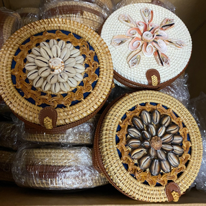 Producto favorito de precio barato de alta calidad, bolsas de ratán, recuerdos, decoración de diseño único - Product Image 4