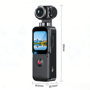 5K Ultra Waterproof <b>Case</b> Face Tracking Anti-shake HD 270 Rotatable Mini Sports Cam Travel Bicycle Driver Recorder Pocket Action - Product Image 1