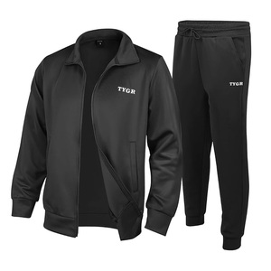 Chándal ajustado con logotipo personalizado, conjuntos deportivos para correr, chándal deportivo para gimnasio, chándales superventas para hombre, bordado o estampado personalizado - Product Image 5