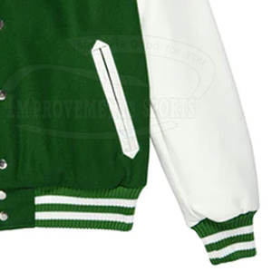 2024 más vendidos nueva chaqueta de letras de alta calidad de moda para hombres cómodo abrigo de invierno de lana de tamaño XS diseño de trabajo elegante - Product Image 6