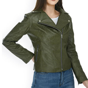 Concevez votre propre veste en cuir pour femme en toile respirante personnalisable - Haute qualité, meilleur prix - Product Image 2