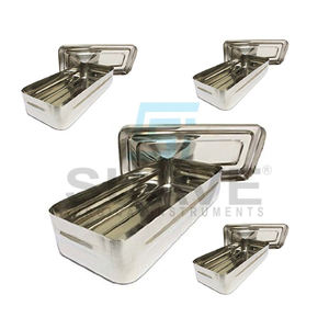 Utensilios de mezcla de acero inoxidable hechos a medida para cocina y hospital, de la marca SUAVE SURGICAL INSTRUMENTS - Product Image 1