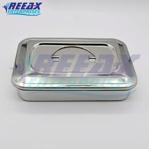 Bandejas para Instrumentos Quirúrgicos Huecas de Acero Inoxidable, Reutilizables, Manuales, para Esterilización, con Impresión de Logotipo Personalizado, Nuevo, del Mejor Proveedor - Product Image 5