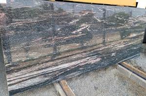 แผ่นผนังภายในของโมร็อกโกสีฟ้า DANUBE Perla quartzite แผ่นหินแกรนิตสีฟ้าน้ำทะเล - Product Image 6