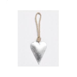 <b>Christmas</b> Vintage Metal <b>Decoration</b> Hanging Hearts in Multiple Sizes & Painted Finishing for Home & Festive Celebrations - Product Image 3