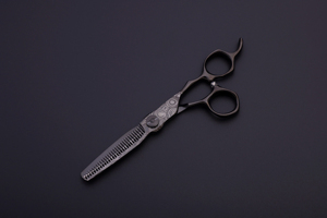 ชุดกรรไกรตัดผม2ชิ้นชุดกรรไกรตัดผมเหล็กดามัสกัสแบบมืออาชีพ - Product Image 3