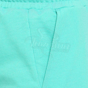 กางเกงขาสั้นมีเชือกผูกคอตตอนแห้งเร็วระบายอากาศได้ดีสำหรับผู้ชายกางเกงกีฬาเอวกลางลำลองลายพื้น - Product Image 6