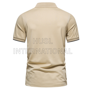 เสื้อโปโลพิมพ์ลายสำหรับผู้ชาย เสื้อกอล์ฟแบบกำหนดเองสำหรับฤดูร้อน ดีไซน์พิมพ์ลายประสิทธิภาพสูง - Product Image 3