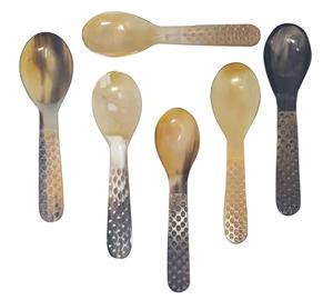 ช้อนเขาควายออร์แกนิคเครื่องครัวทำมือจุได้15มล. สำหรับแจกของรางวัล - Product Image 1