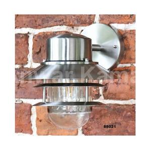 Linterna de luz de pared de cristal transparente de Metal plateado más vendida, linterna decorativa montada en la pared para el hogar, jardín, patio, decoración de balcón - Product Image 4