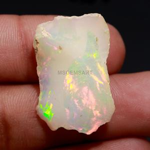 Produit de fabrication de bijoux fins Opale éthiopienne rugueuse au feu Fournisseur d'opale brute non coupée en gros - Product Image 1