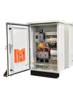 Armoire de distribution industrielle basse tension XL CFD en acier au carbone RAL7035 IP54 380V pour alimentation électrique de bâtiment, directement de l'usine