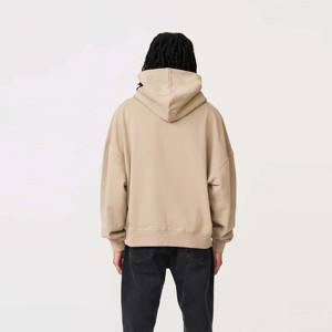 Sweat à capuche unisexe surdimensionné et lourd à fermeture éclair intégrale-Confortable, doux et idéal pour les tenues décontractées, les activités de plein air et la détente - Product Image 4