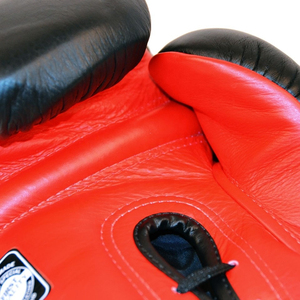 ถุงมือมวยไทยคู่ MMA ถุงมือมวยหนังวัวกันการต่อสู้เพื่อความปลอดภัยในการเล่นกีฬาและความบันเทิง - Product Image 6