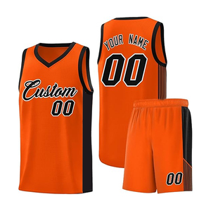 Maillot de l'équipe de basket-ball en polyester BSCI personnalisé costume imprimé uniforme de sport personnalisé avec short - Product Image 1