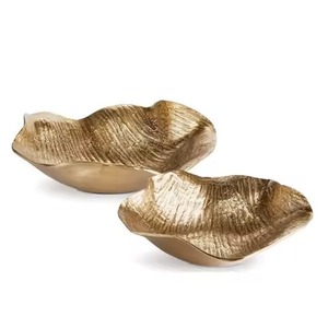 Modern Metal Date <b>Bowl</b> For Stylish Homes With Unique Shape Designed To Enhance Food Presentation And Table Decor - Product Image 2