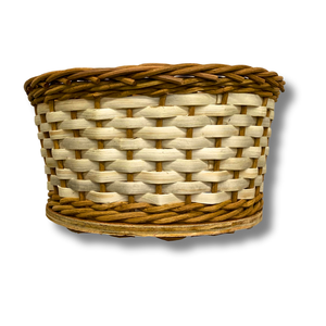 RATTAN BREAD <b>STORAGE</b> <b>BASKET</b> <b>Wicker</b> <b>Basket</b> with Wooden Bottom Serving & Display Tray Vietnam Crafts Natural Serving <b>Basket</b> - Product Image 1
