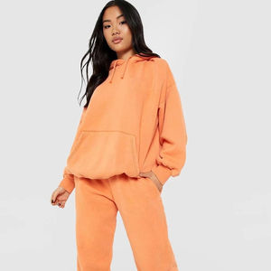 Chándal de lavado ácido para mujer de fabricante profesional, nuevo diseño, peso pesado, respetuoso con el medio ambiente, estilo profesional, calidad Superior - Product Image 1