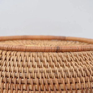 Paniers de rangement en rotin naturel faits à la main Organisateurs de maison de haute qualité fabriqués à la main du Vietnam - Product Image 2