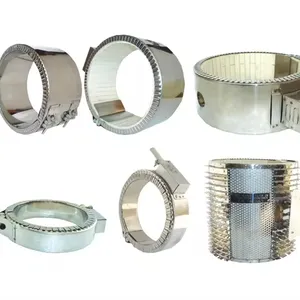 High Quality single phase and 3 phase Ceramic band heaters for injection molding machines and extruders for Plastic Processing