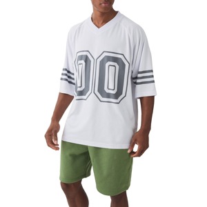 OEM Vente en gros personnalisé T-shirt oversize à la mode de rue pour hommes Mesh Boxy Maillot de football américain Combinaison de football pour la vente en ligne - Product Image 1