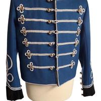 Tunique d'Attila, hussard impérial allemand, taille M, homme, Napoléon français