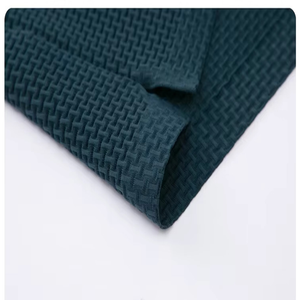 Venta superior verano hombres moda de lujo ocio para camisas 100% poliéster tejido nuevo bordado seda elástico transpirable rápido - Product Image 6