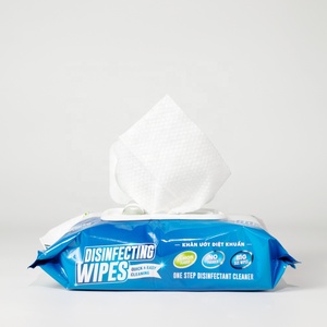 Toallitas húmedas antibacterianas desinfectantes de alta calidad 99.9% para limpieza de manos, toallitas antisépticas, paquete de 80 hojas, toallitas limpiadoras - Product Image 3